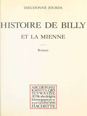 cover image of Histoire de Billy et la mienne